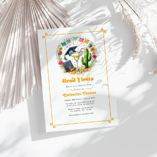 Invitation Photo de la fête de la Fiesta Graduation