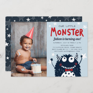 Invitation Photo de la fête des Anniversaires de enfants de L