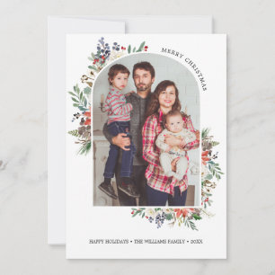 Invitation Photo de l'année de révision du cadre d'arc de bai