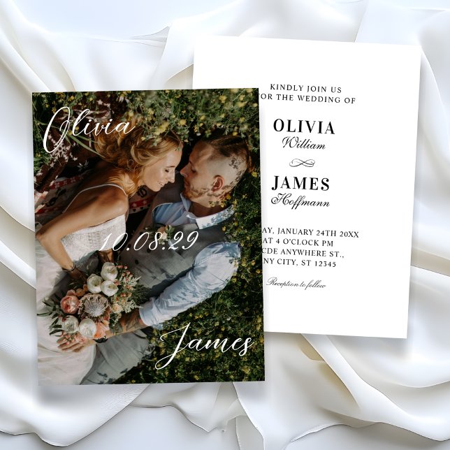 Invitation Photo de mariage (Créateur téléchargé)