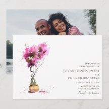 Photo de mariage estival en destination de vacance