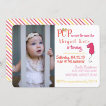 Photo de premier anniversaire sur le thème du ball