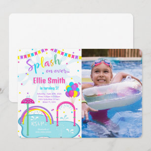 Invitation photo de Splash Pad
