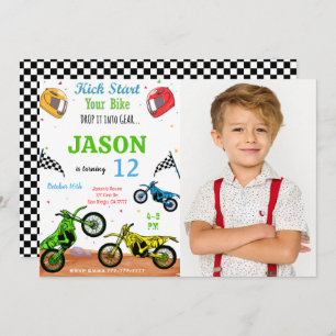 Invitation photo de vélo