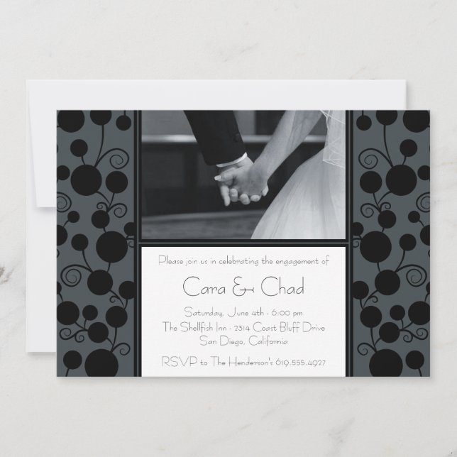 Invitation Photo Deco (Devant)