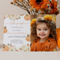 Photo du premier anniversaire du petit Citrouille