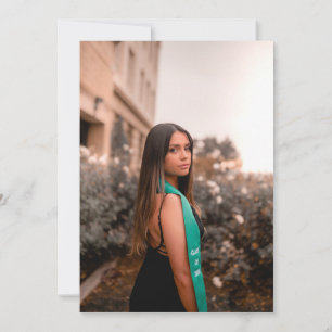 Invitation Photo d'un diplômé moderne RN Nurse Graduation Par