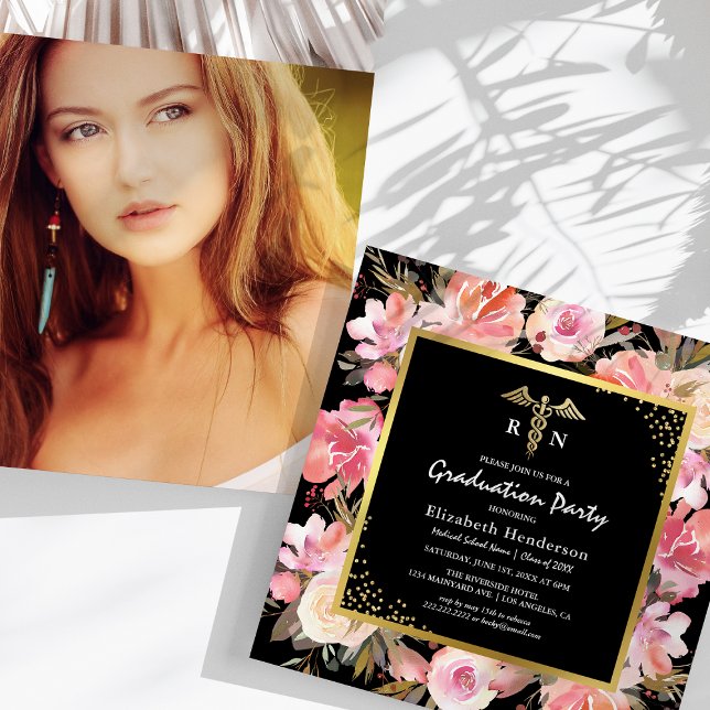 Invitation Photo École Médicale de soins infirmiers (Créateur téléchargé)