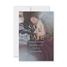 photo élégante enregistrer la date