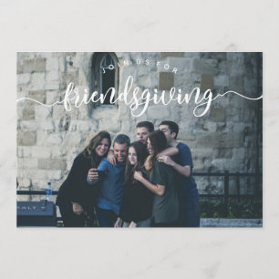 Invitation photo Friendsgiving