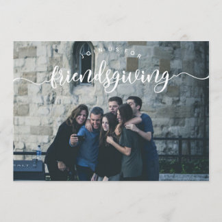 Invitation photo Friendsgiving