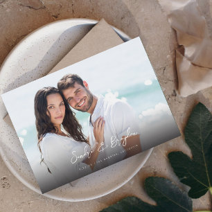 Invitation Photo H MOD Chic 8 Enregistrer la date