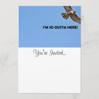 Invitation Photo Hawk