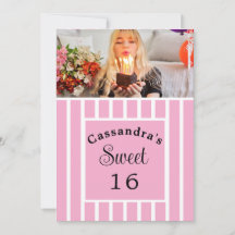 Photo horizontale en sweet sixteen rose