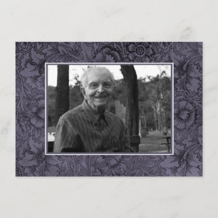 Invitation Photo In Love Memory Memoriam Death Notice