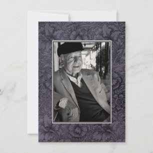 Invitation Photo In Love Memory Memoriam Death Notice