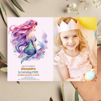 Photo Mermaid Anniversaire Sous Le Sea Party