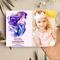 Photo Mermaid Anniversaire Sous Le Sea Party