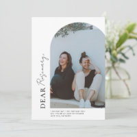 Photo Minimaliste Arch Serez-Vous Ma...Carte