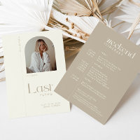 Photo minimaliste moderne "Dernier Fling" Bachelor