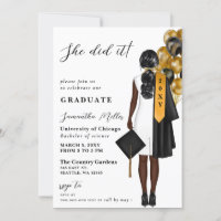 Photo Minimaliste Moderne Elle L'A Fait Diplôme