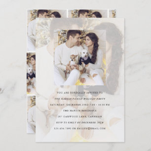 Invitation photo multiphoto de la fête de vacances