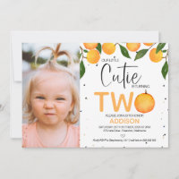 Photo Orange de la fille Little Cutie 2e anniversa