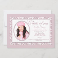 Invitation photo Pink Reflection