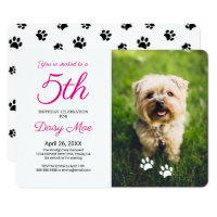 Invitations Faire Part Cartes Anniversaire Chien Chat Zazzle Fr