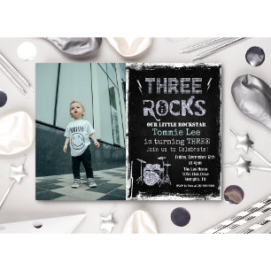 Invitation photo pour les 3 ans de Rockstar