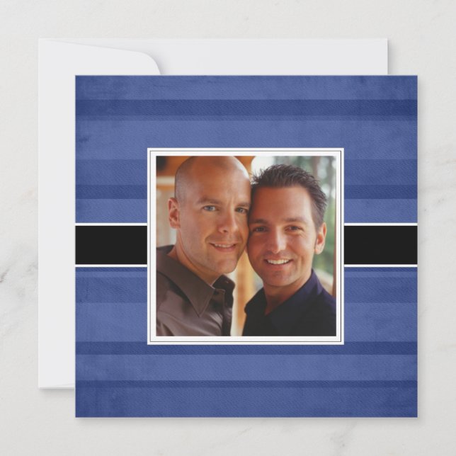 Invitation photo pour un dîner d'anniversaire mode (Devant)