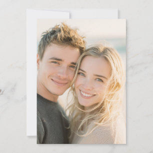 Invitation Photo Réaliste Chaleureux Joyeux