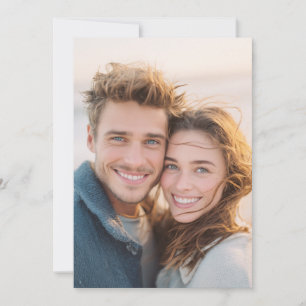 Invitation Photo Réaliste Chaleureux Joyeux