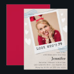 Invitation Photo Regardez qui fête son 79e anniversaire Invit<br><div class="desc">Photo Regardez qui fête son 79e anniversaire Invitation</div>