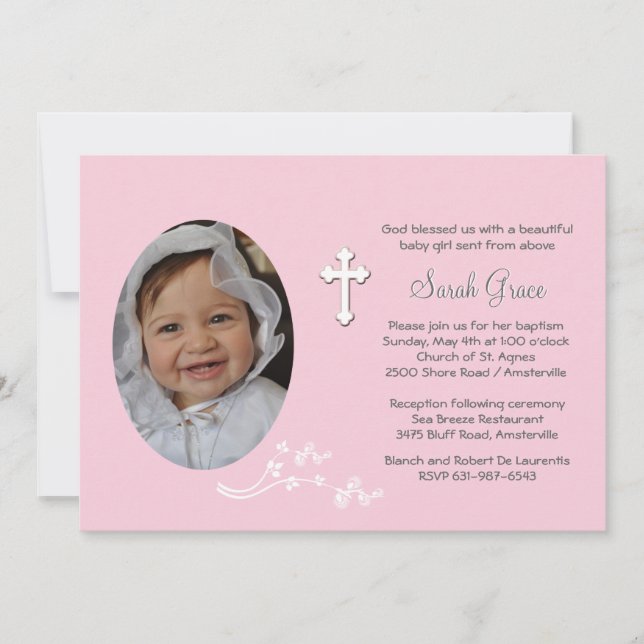 Invitation photo religieuse Devout (Devant)