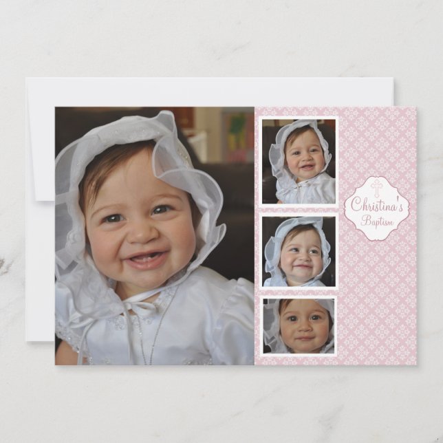 Invitation photo religieuse pour enfants (Devant)