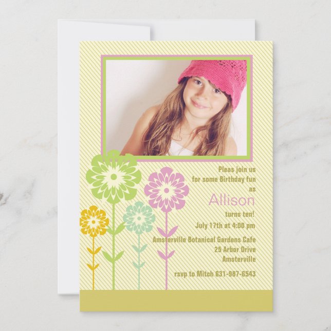 Invitation photo spéciale 4 (Devant)