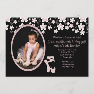 Invitation photo Spring Performance