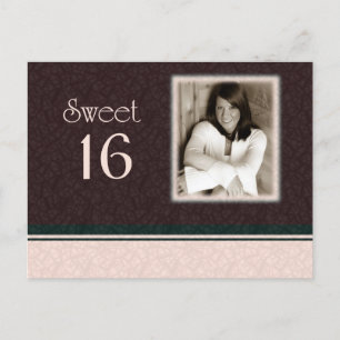 Invitation photo Sweet 16