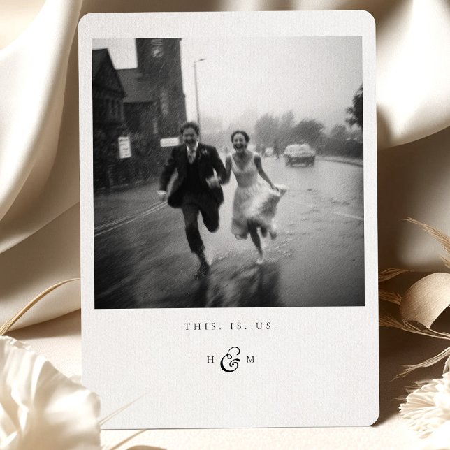 Invitation Photo "This Is Us" (Créateur téléchargé)