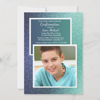 Invitation photo triangles géométriques