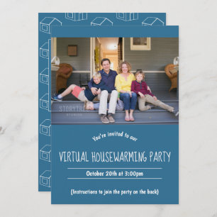 Invitation photo Virtual Blue White House