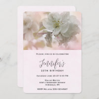 Photo White Apple Blossom Anniversaire