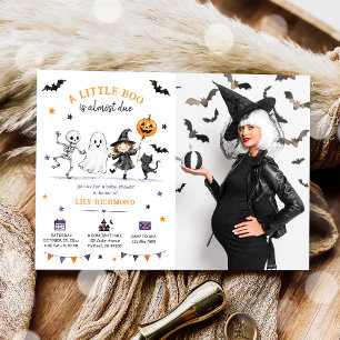 Invitation Photographie de bébé Little Boo pour la Baby Showe