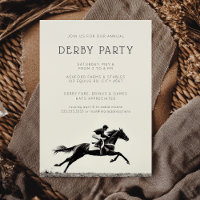 Photographie de Cheval de course moderne Derby Par