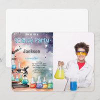 Photographie de fête d'anniversaire de la science 