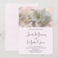 Photographie de mariage de la floraison de pommier