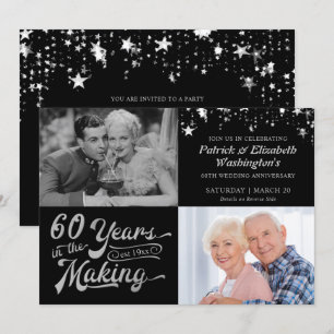 Invitation Photos du 60e anniversaire : alors et maintenant N
