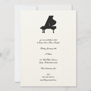Invitation Piano