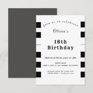 Invitation PIANO KEYS MUSIQUE LOVER thème de célébration